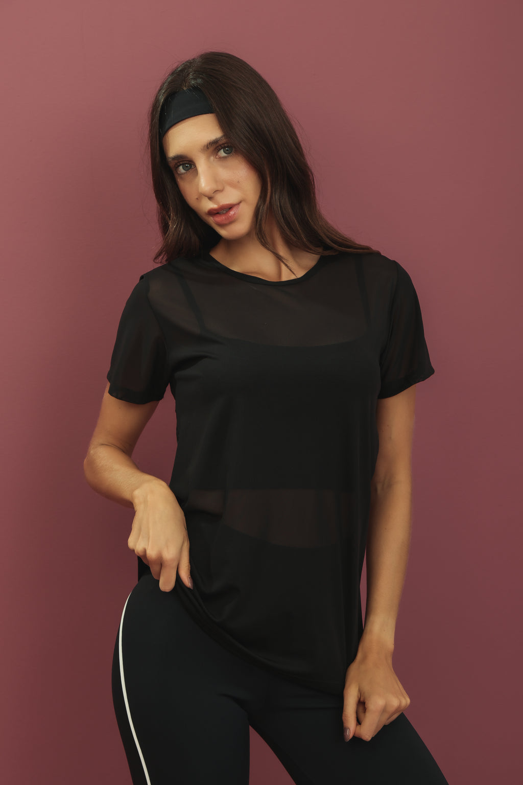 BLUSA TULE ABERTURA COSTAS