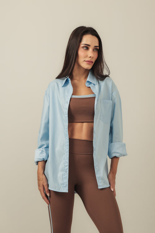 CAMISA OVERSIZED COM FAIXA