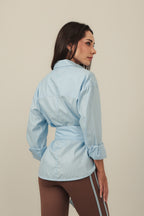 CAMISA OVERSIZED COM FAIXA