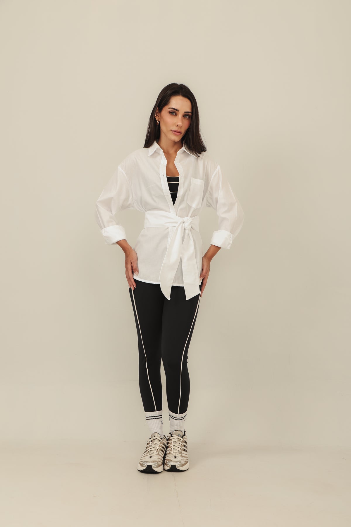 CAMISA OVERSIZED COM FAIXA