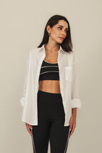 CAMISA OVERSIZED COM FAIXA