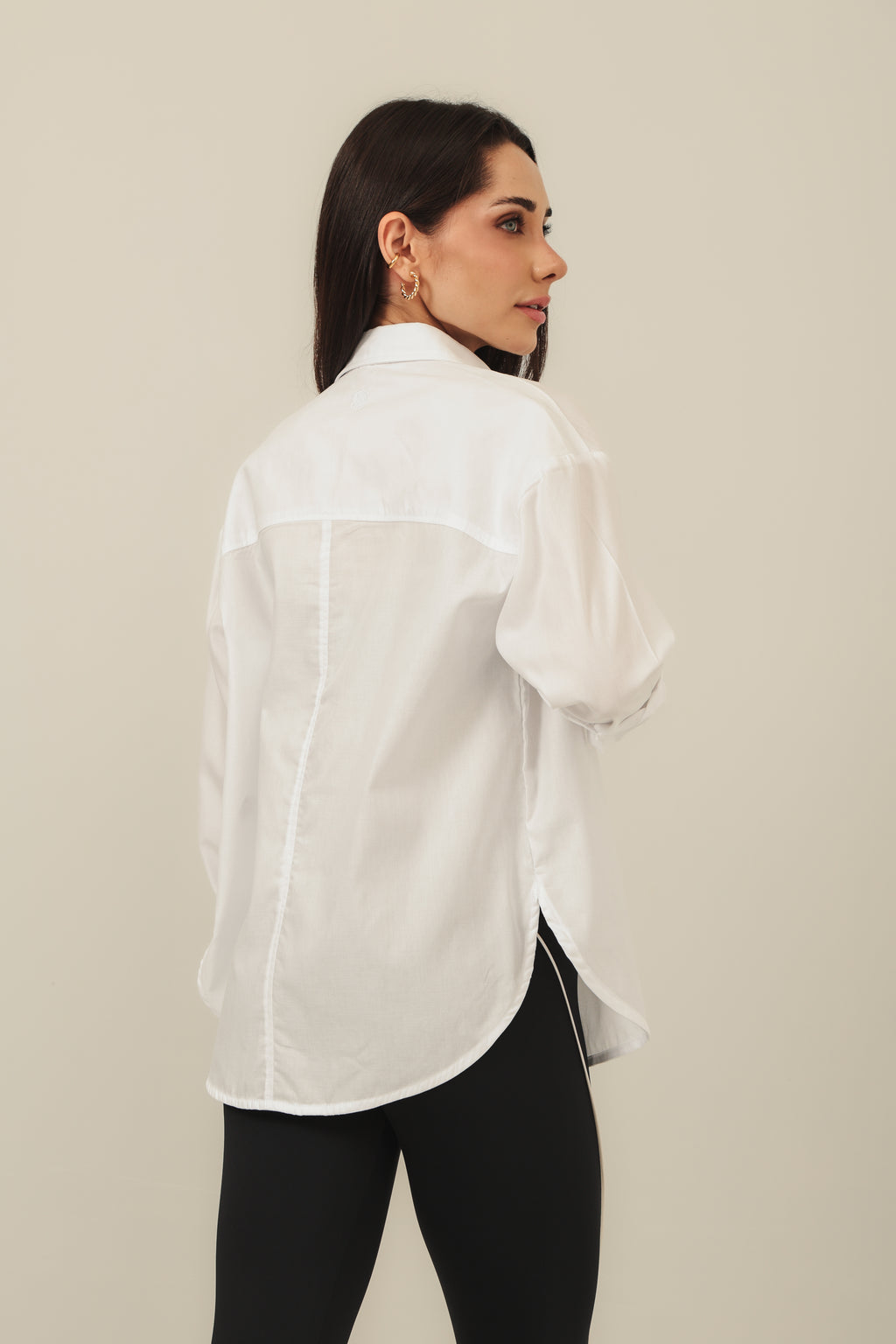 CAMISA OVERSIZED COM FAIXA