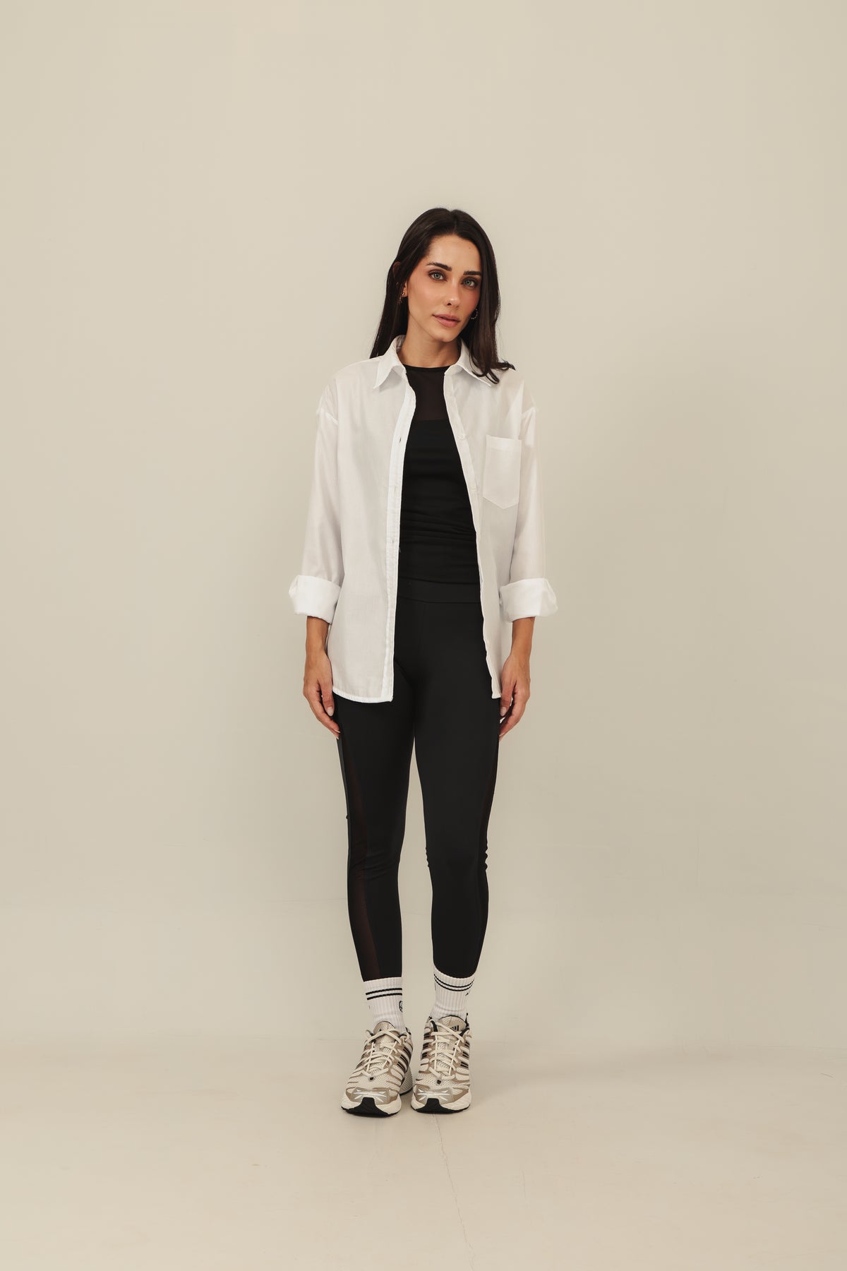 CAMISA OVERSIZED COM FAIXA