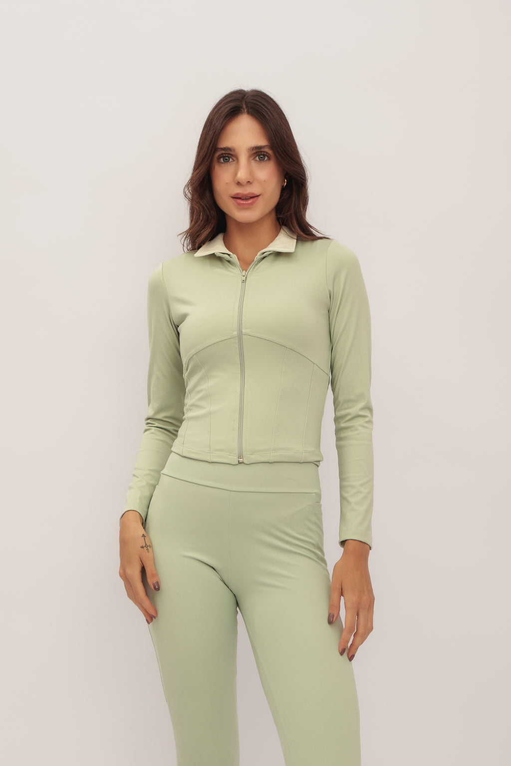 JAQUETA RECORTES CORSET