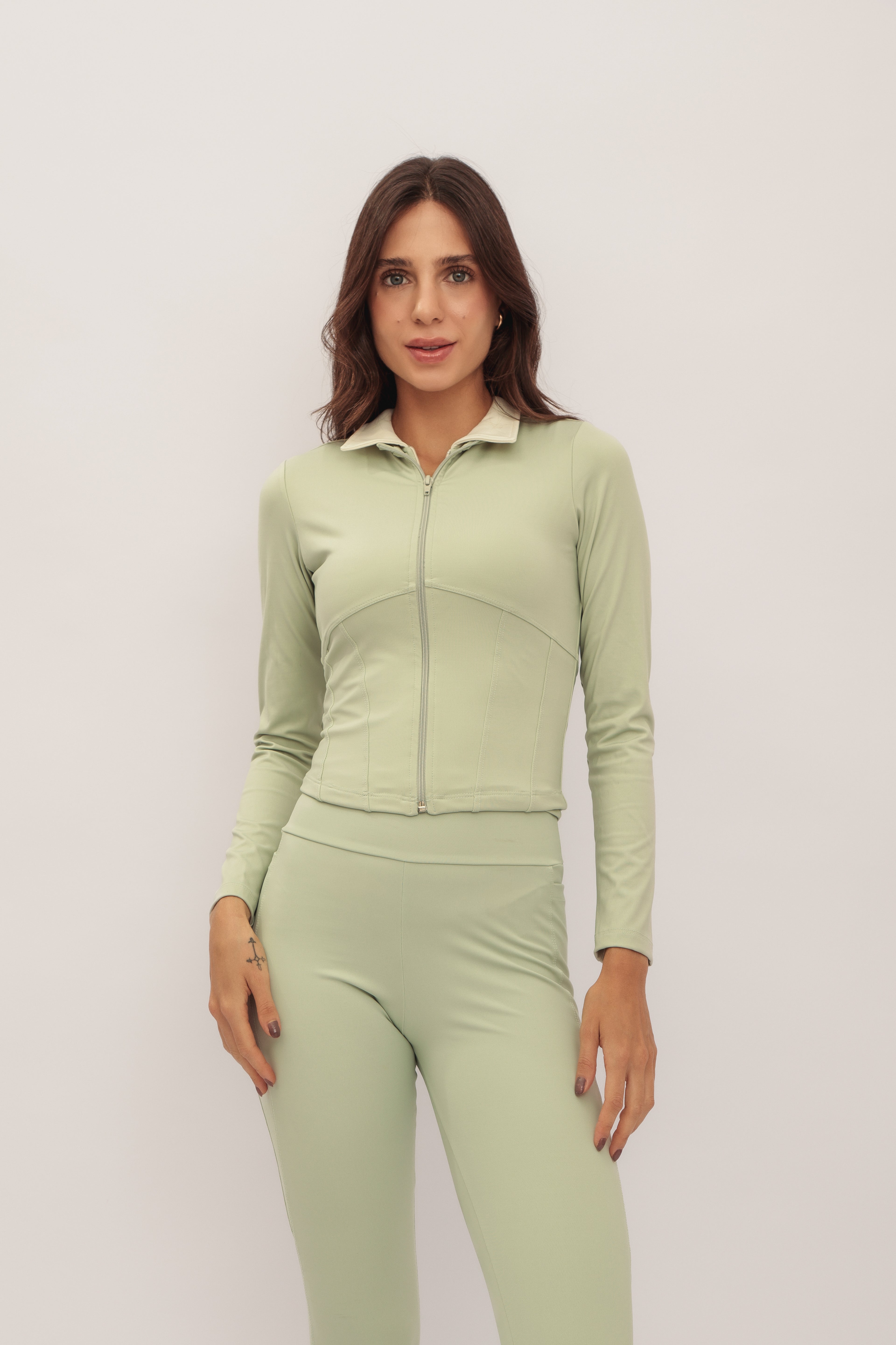 JAQUETA RECORTES CORSET