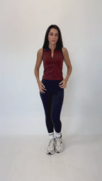 POLO BICOLOR SEM MANGAS