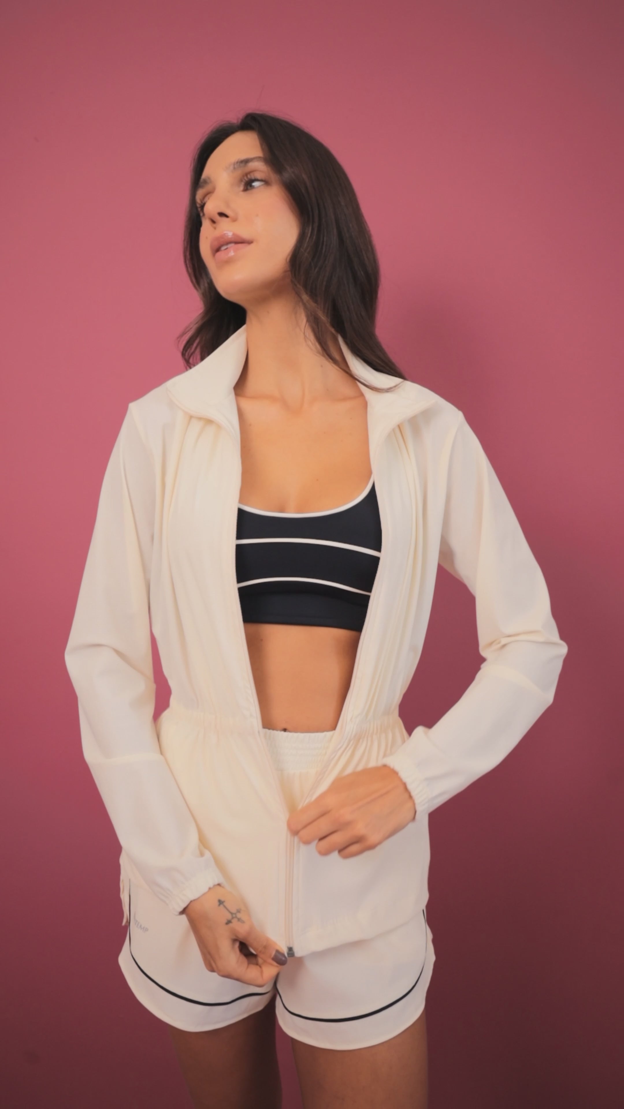 PARKA PEPLUM