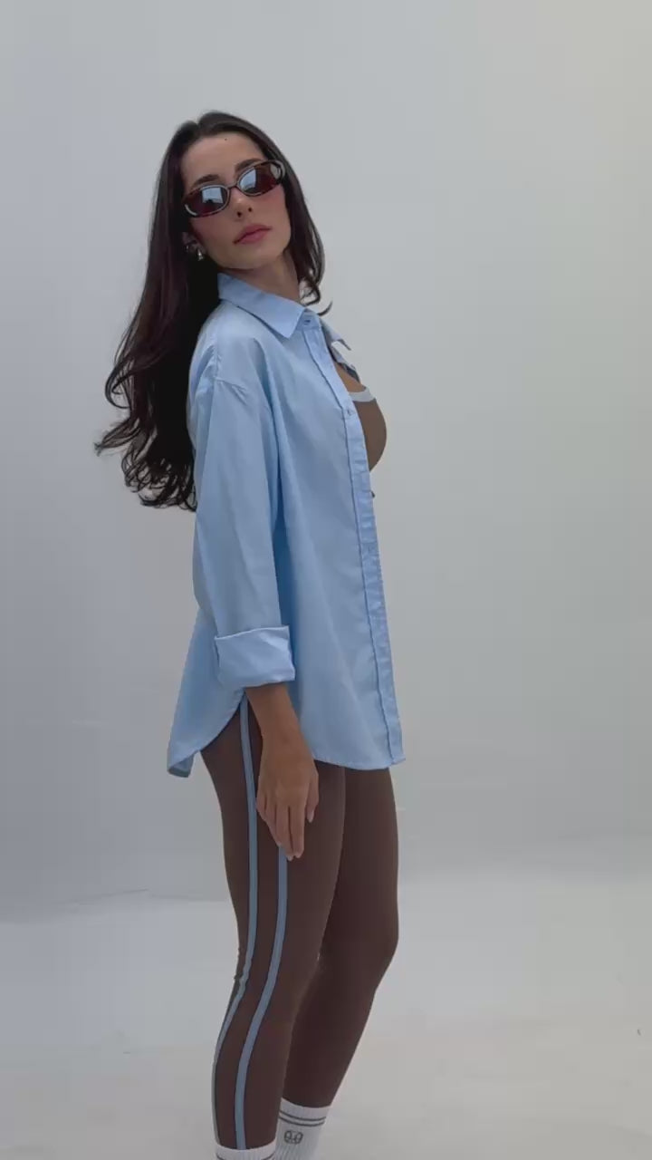 CAMISA OVERSIZED COM FAIXA