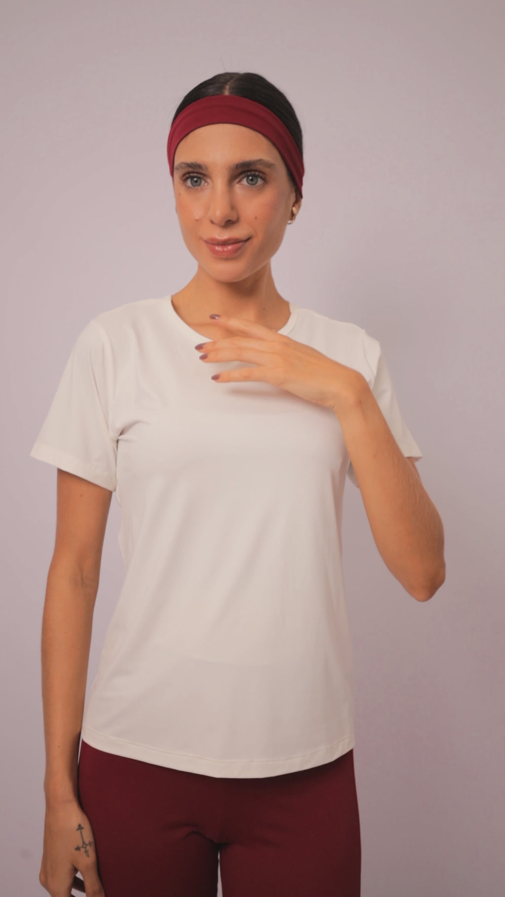 BLUSA MANGA CURTA ABERTURA COSTAS